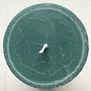 Pillars stearin 7x11cm SWANlabel ANTIQUEGREEN