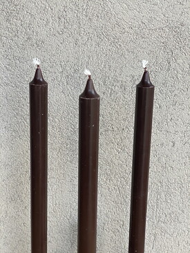 CHOKLAD Kronljus 100% stearin SVANEN
