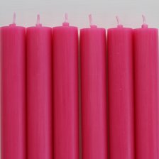 Rustikljus med platt topp CERISE