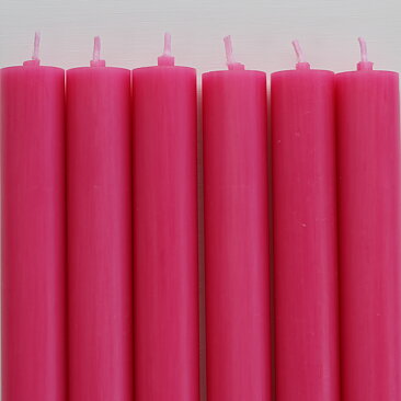 Rustikljus med platt topp CERISE