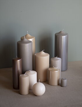 Pillar 10x30cm shiny
