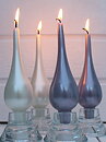 Droppljus parvis stora 18cm lack/metallic/pärlemor