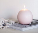 Round candles d8cm matt