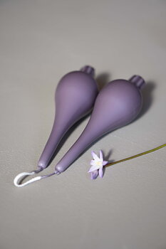 Droppljus parvis stora 18cm matt färg