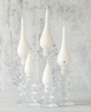 Dropshaped pair 18cm matt- 