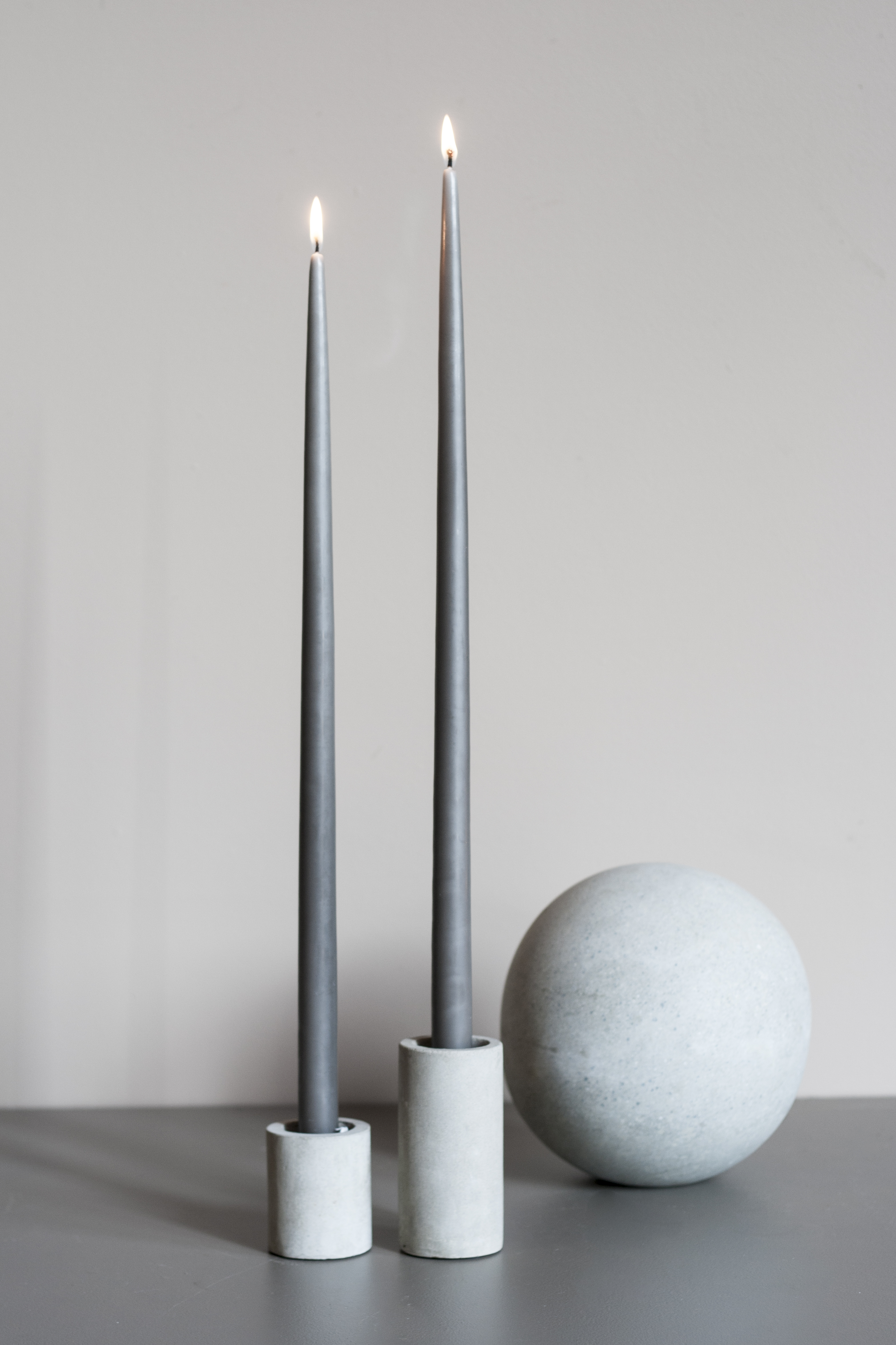 Antikljus 45cm matt färg  - 2