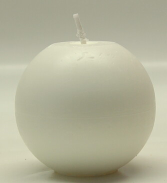 Round candle stearin d8cm