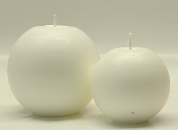 Round candle stearin d8cm