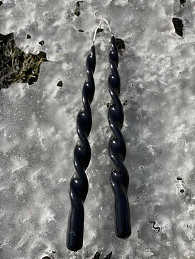Screwed black laquer