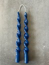 Screwed darkblue laquer