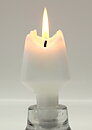 Diamondshaped 18cm matt white