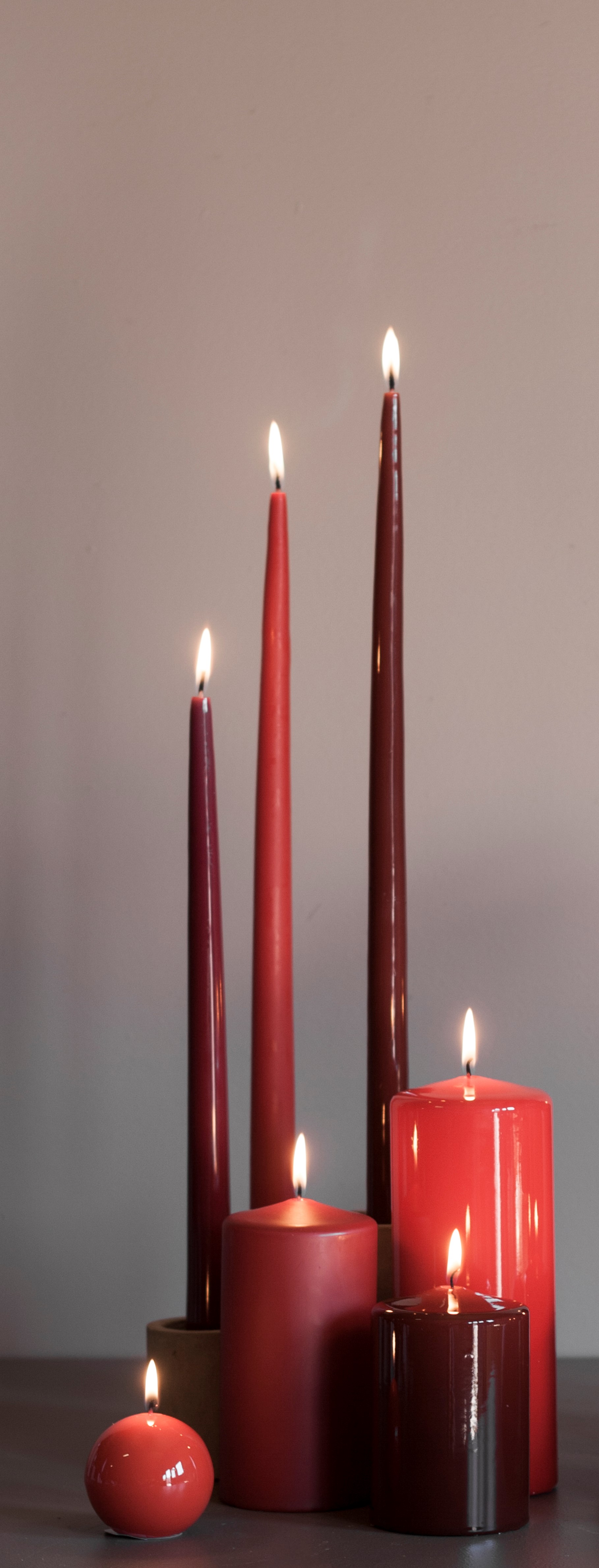Antikljus 45cm metall/lack - 2