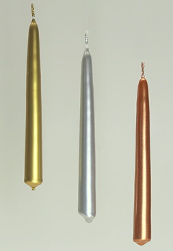 Christmastree candels metall 12cm