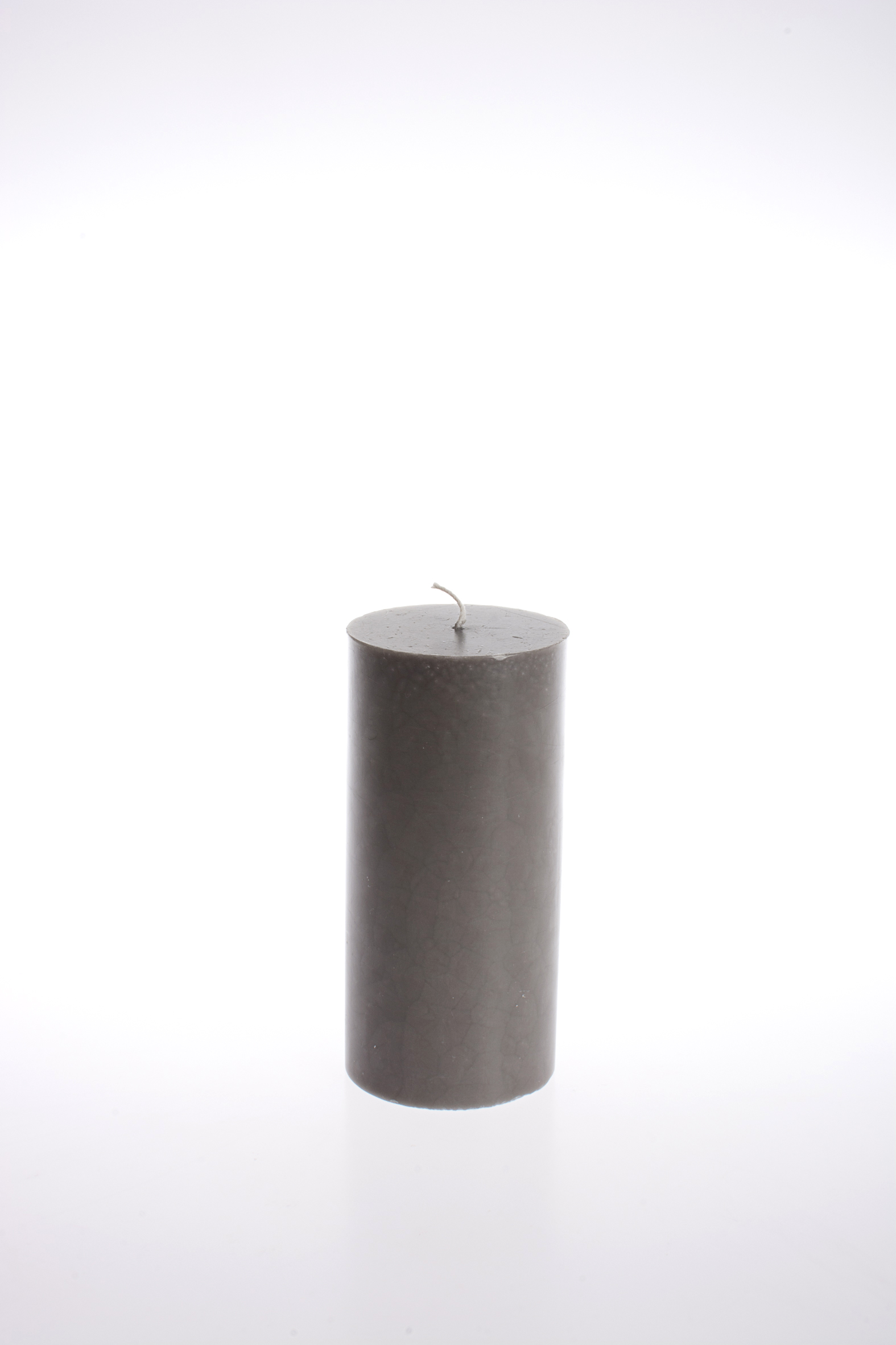 GRÅ Blockljus  stearin 7x11cm SVANEN  - 2