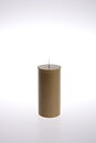 BEIGE Blockljus stearin 7x11cm SVANEN 