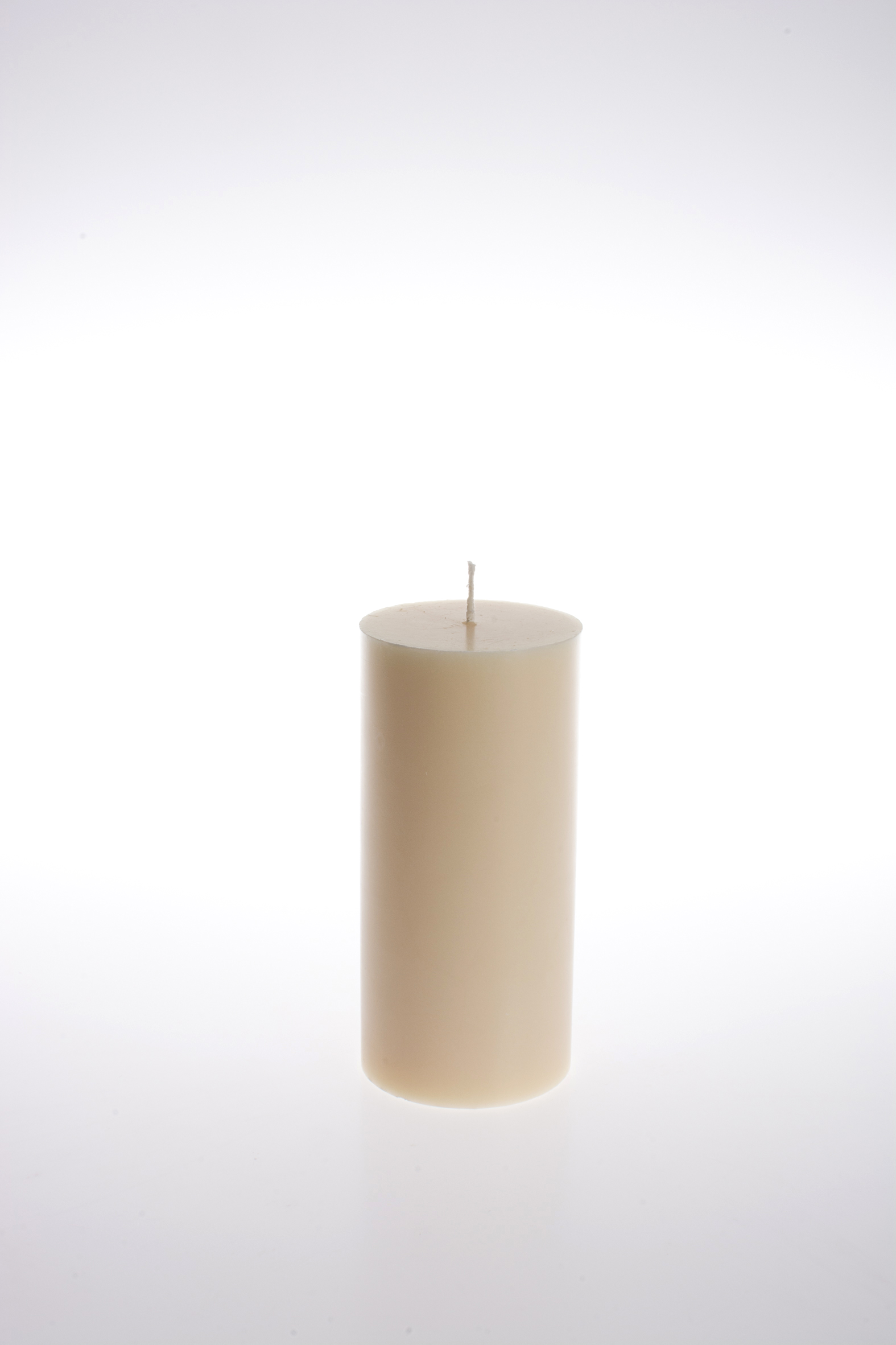 ELFENBEN Blockljus stearin 7x11cm SVANEN  - 2