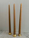 Antikljus CARL LARSSON 35cm handstöpta 6-pack OCKRA