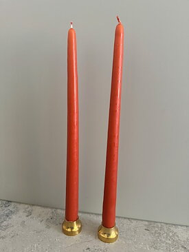 Antikljus CARL LARSSON 35cm handstöpta 6-pack ANTIKROSA
