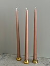 Antiquecandles CARL LARSSON 35cm handdipped 6-pac SILKPINK