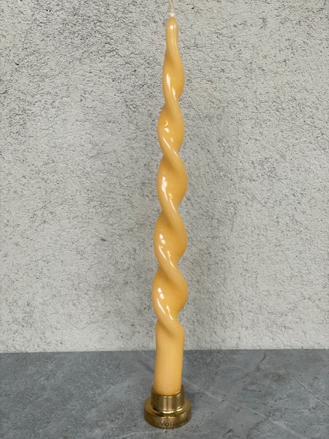 Skruvat ljus LACKAT MANGO - 2