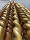 Screwed gold