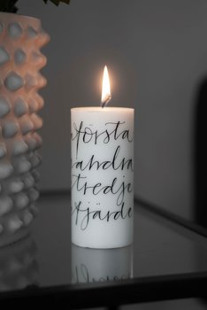 Blockljus stearin "advent"  