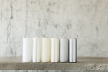 Blockljus 4x11cm klarlack 
