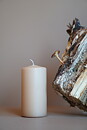 Pillar 6x8cm shiny