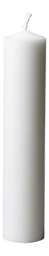 Altarljus 40x200mm 100% stearin