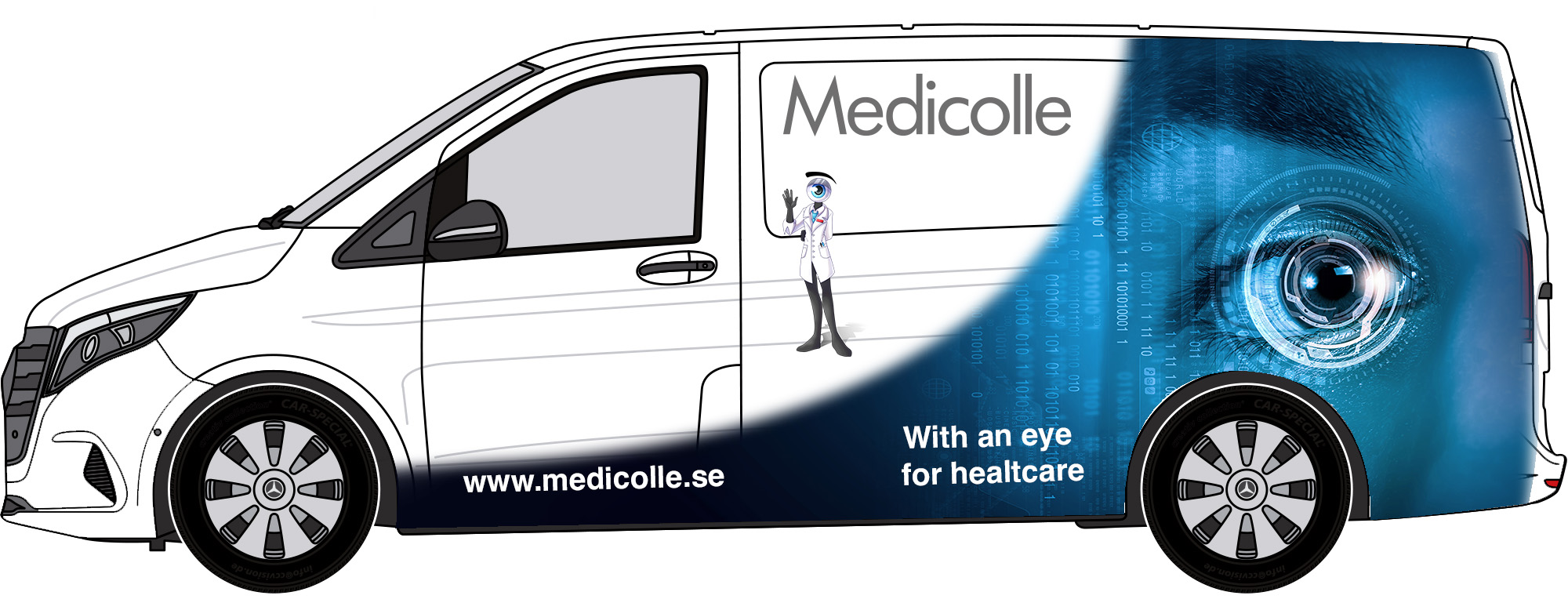 Medicolle servicebil