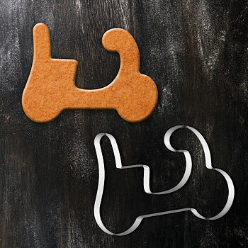 Pepparkaksform scooter