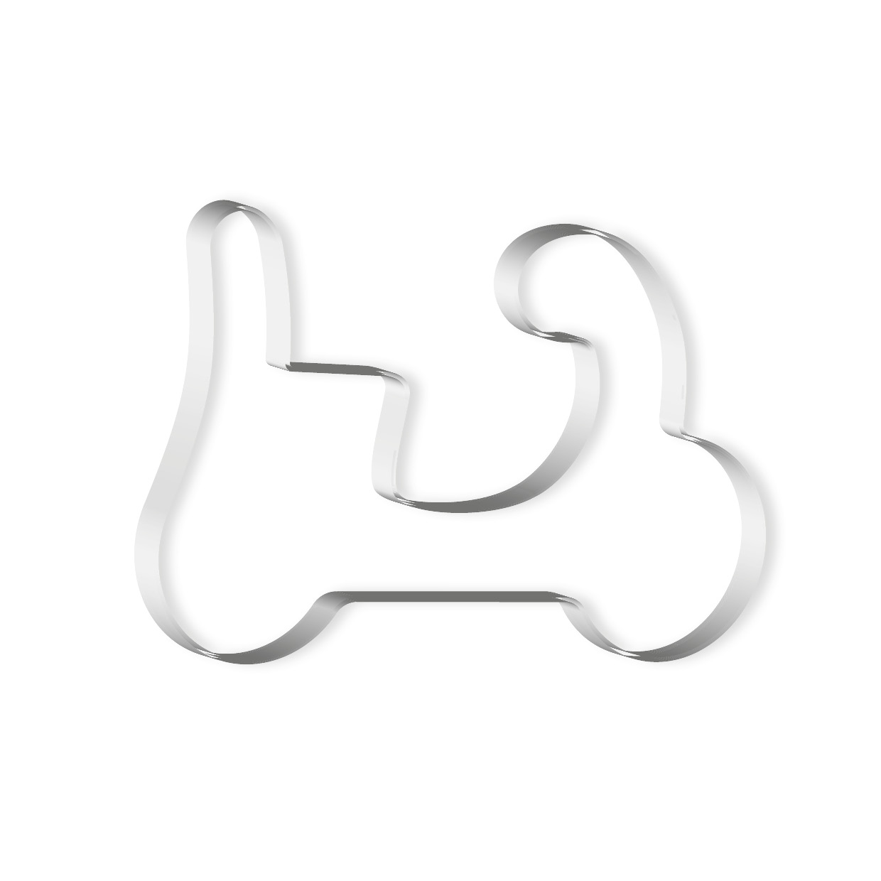 Pepparkaksform scooter