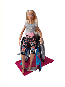 Barbie made to move blond