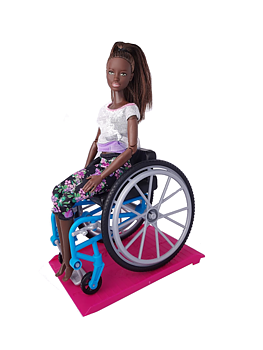 Barbie made to move svart