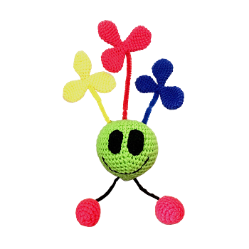 Mjukisdjur Pricken (Funkibator förlags logga)