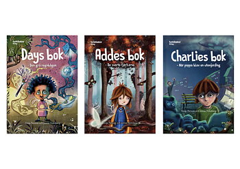 Bokpaket psykisk ohälsa - Addes bok, Days bok, Charlies bok