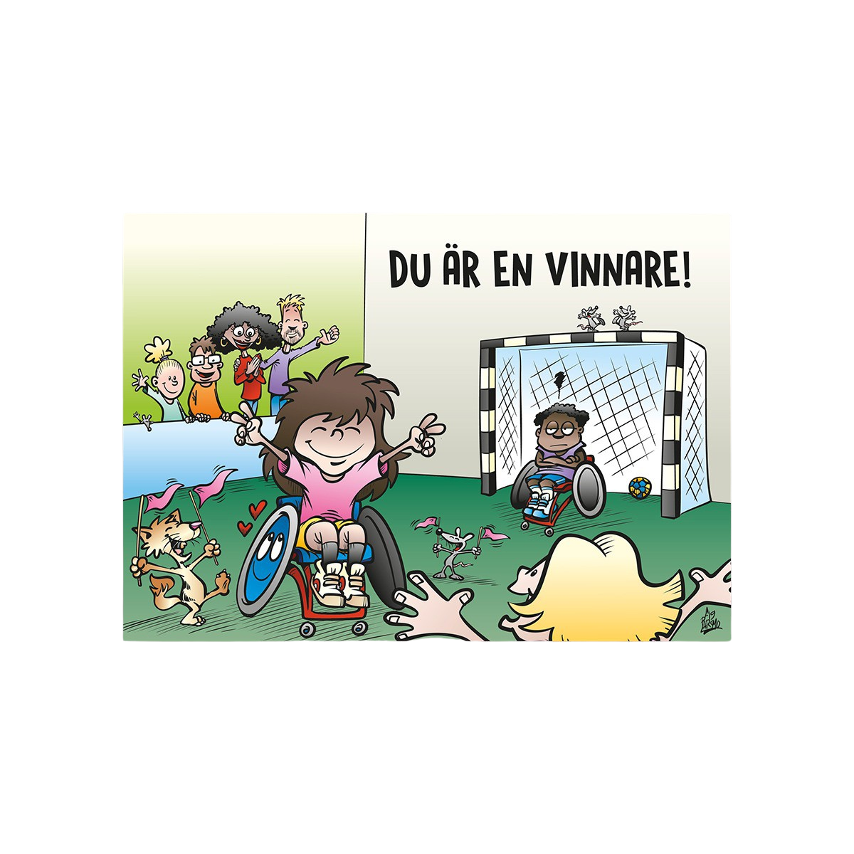 Vykort Vinnare (A5)