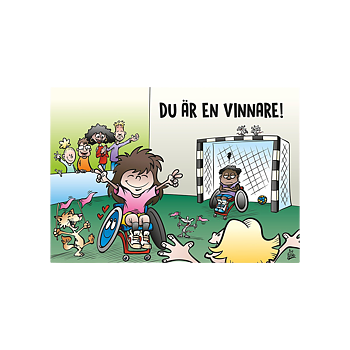 Vykort Vinnare (A5)