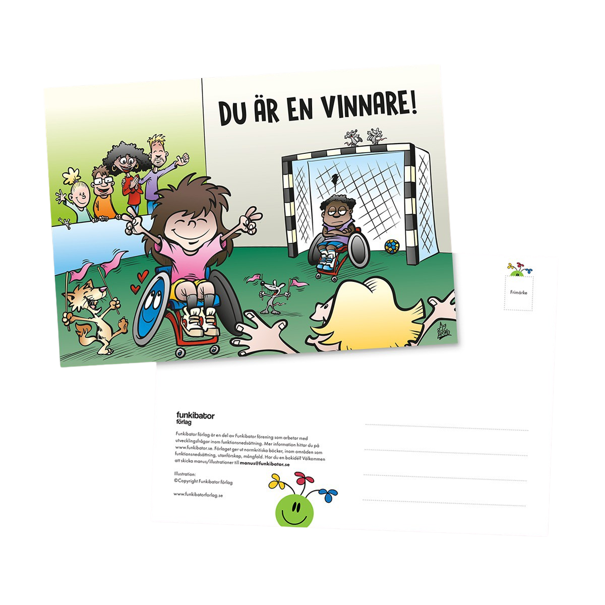 Vykort Vinnare (A5) - 2