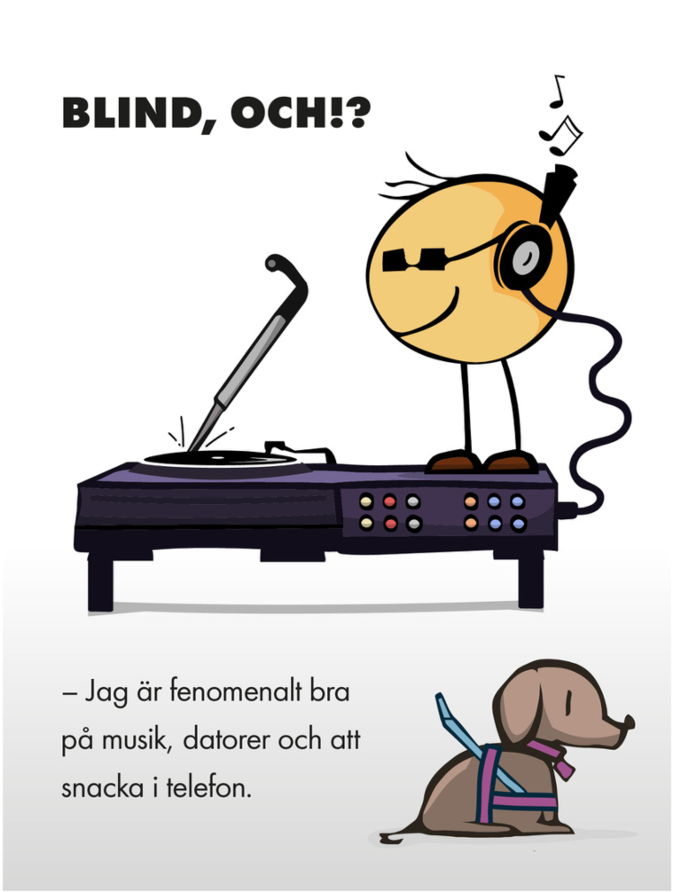 Affisch Pyret 01 - Blind, och!?