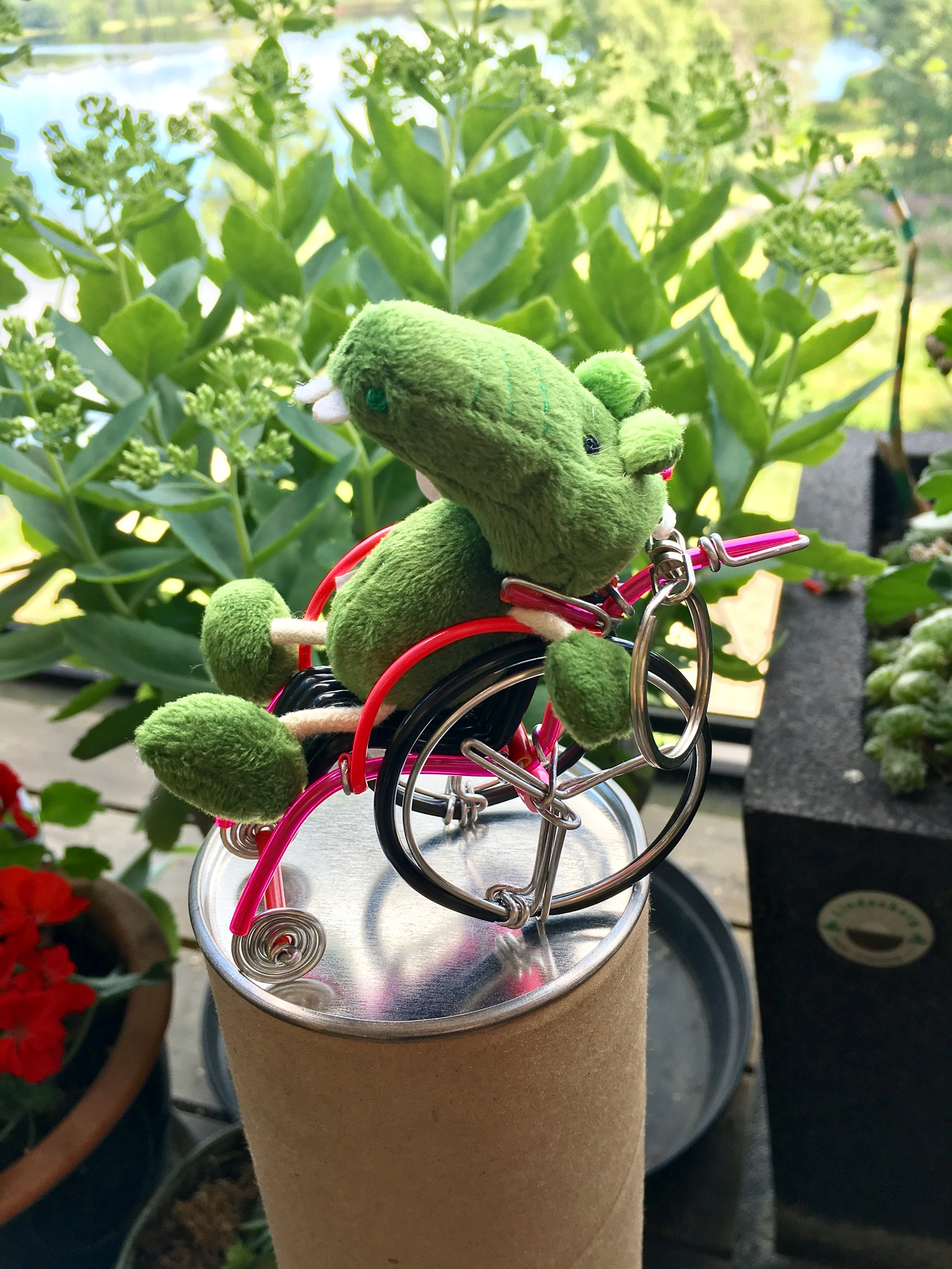 Smådjur Krokodil (till minirullstol eller nyckelknippa) - 4