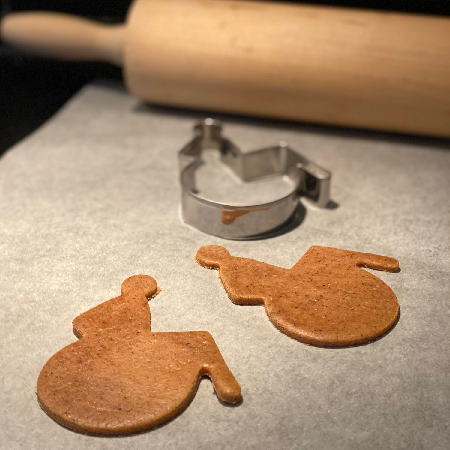Pepparkaksform rullstol - 6