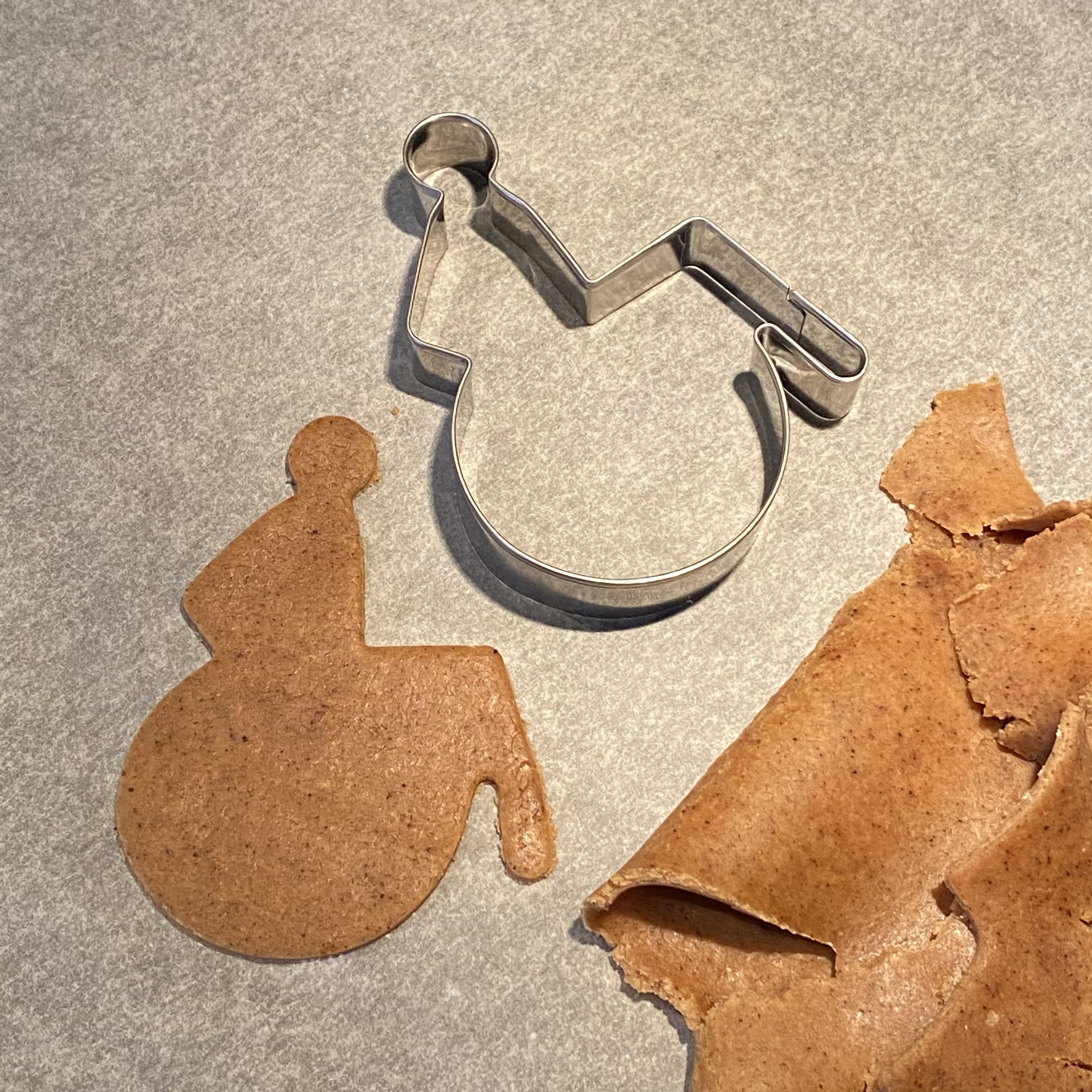 Pepparkaksform rullstol - 5