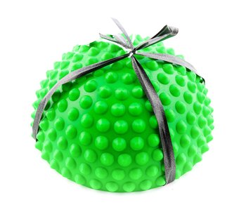 Massageboll Senso, halvklot, grön, 16 cm, mjuk