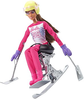 Barbie Winter Sports para Alpine Skier Brunette