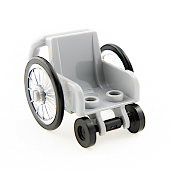 LEGO Rullstol grå