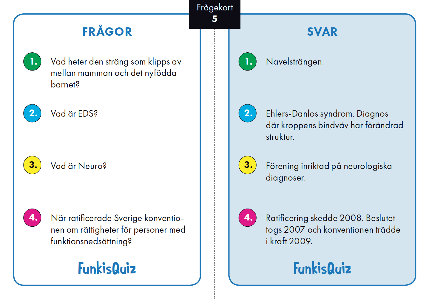 FunkisQuiz med funkisfrågor - 3