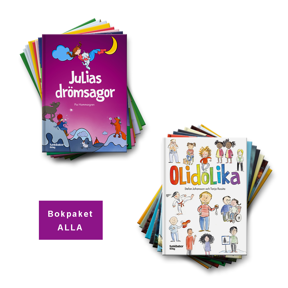 Bokpaket ALLA (30 böcker) - 2