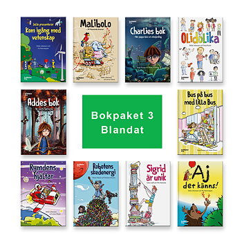 Bokpaket nr 3 (10 böcker)
