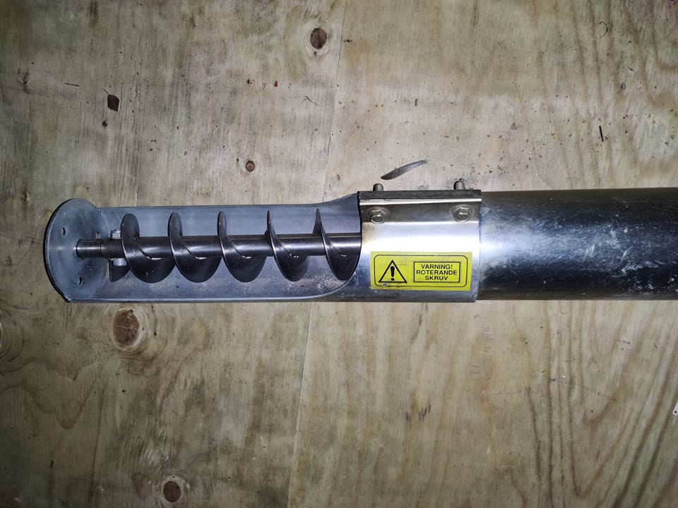 Externskruv 1,5 m med 250W motor - 2